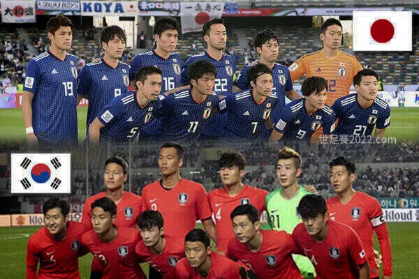 亞洲強豪 卡達世足賽 日韓隊伍 - 2022世界盃 卡達世足賽 亞洲區外圍賽 隊伍實力出線形勢分析 日本 韓國